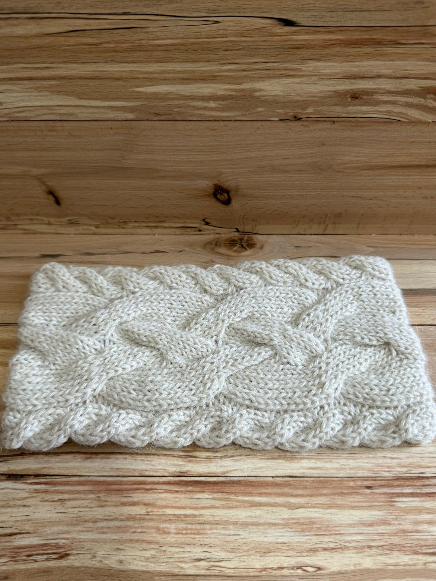 Bandeau en Fibre d’Alpaga – Doux, Chaud et Naturel – Accessoire d’Hiver Confortable et Élégant