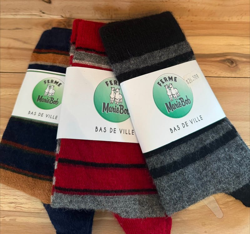 Les bienfaits des bas en alpaga : un confort inégalé en hiver comme en été - Ferme MarieBob